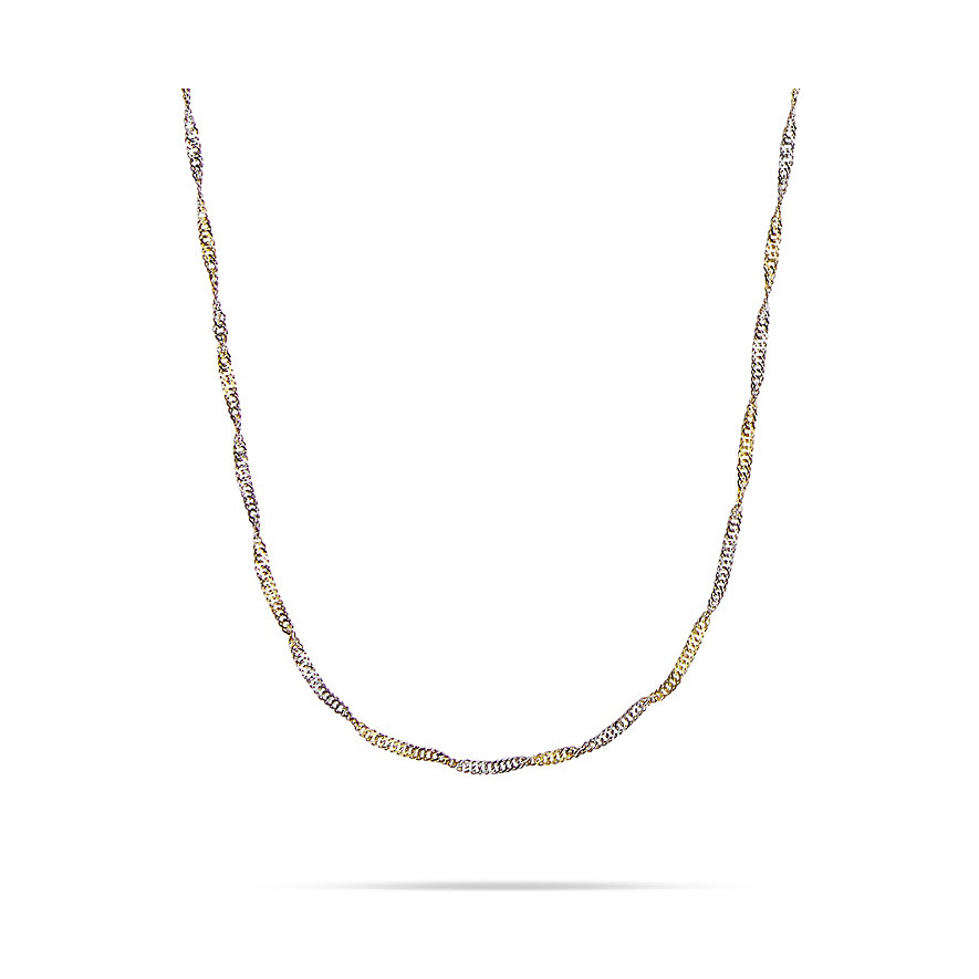 FAVS Kette 87130983 585er Gelbgold, 585er Weißgold