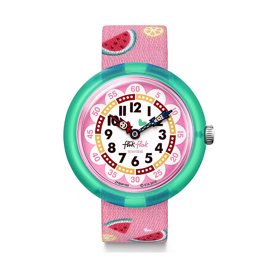 Flik Flak Kinderuhr Melonade FBNP158 Kunststoff