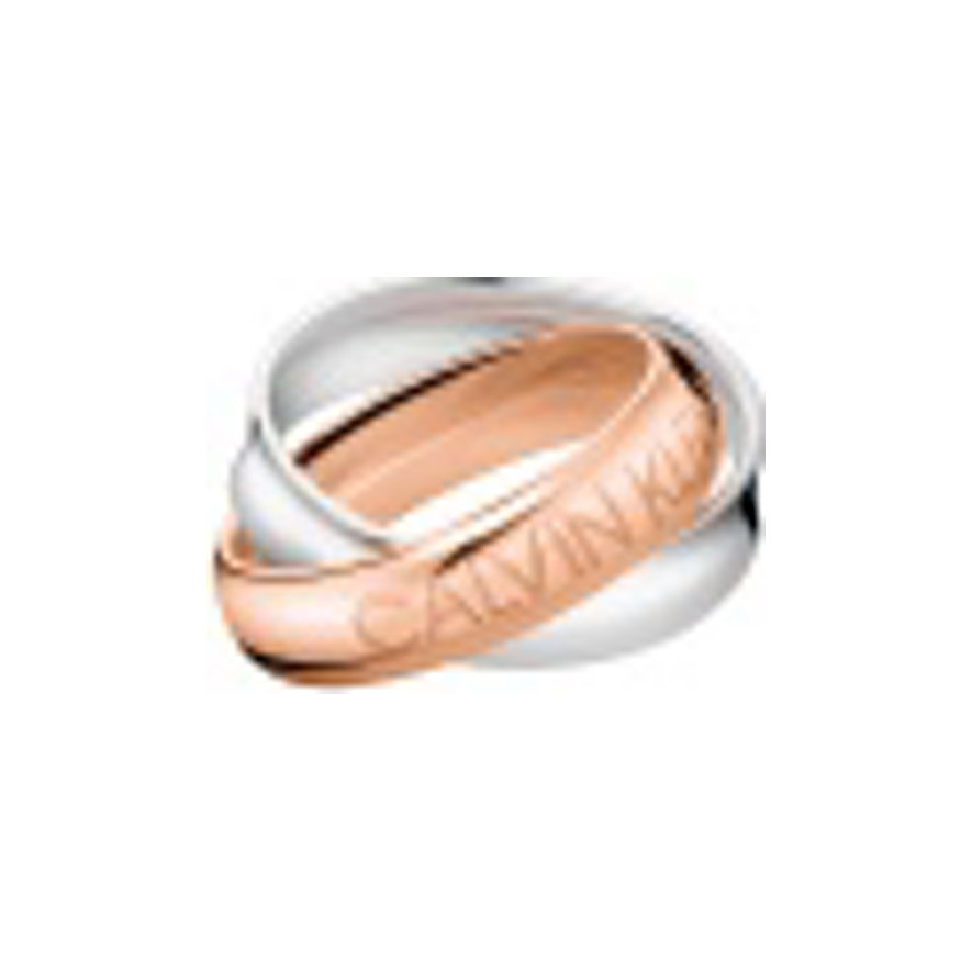 Calvin Klein Damenring delightful KJDFPR200107 Edelstahl, Edelstahl