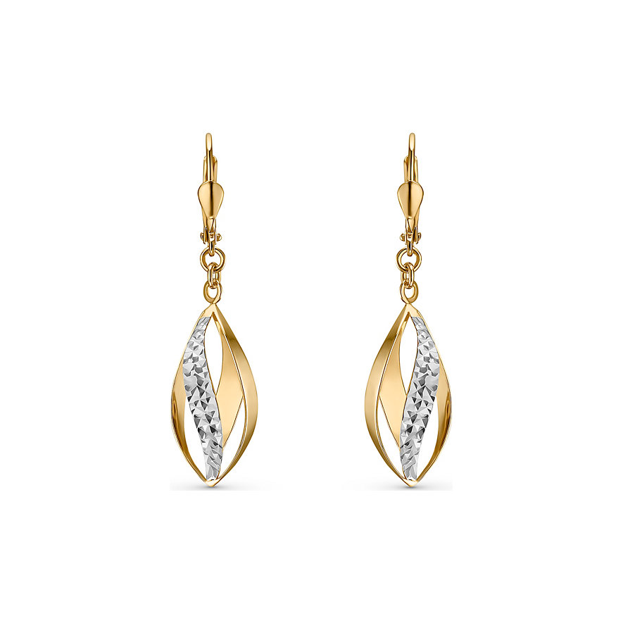 FAVS Ohrhänger 87703762 375er Gelbgold