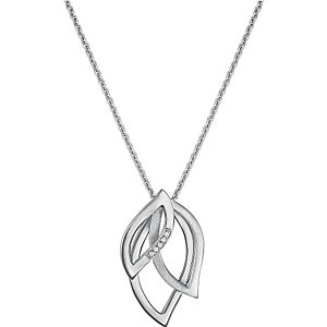 CHRIST Silver Diamonds Collier