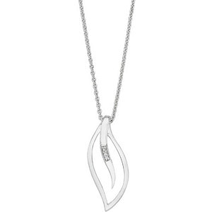 CHRIST Silver Diamonds Collier