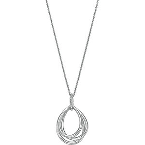 CHRIST Silver Diamonds Collier