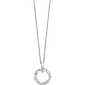 CHRIST Silver Diamonds Collier