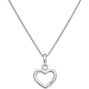 CHRIST Silver Diamonds Collier