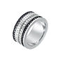 JETTE Silber Damenring Frame