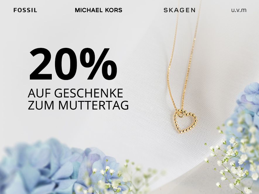 Christ Muttertags Aktion 20% auf Muttertags-Geschenke