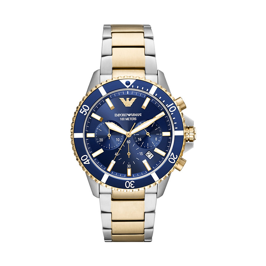 Armani Chronograph AR11362 Edelstahl