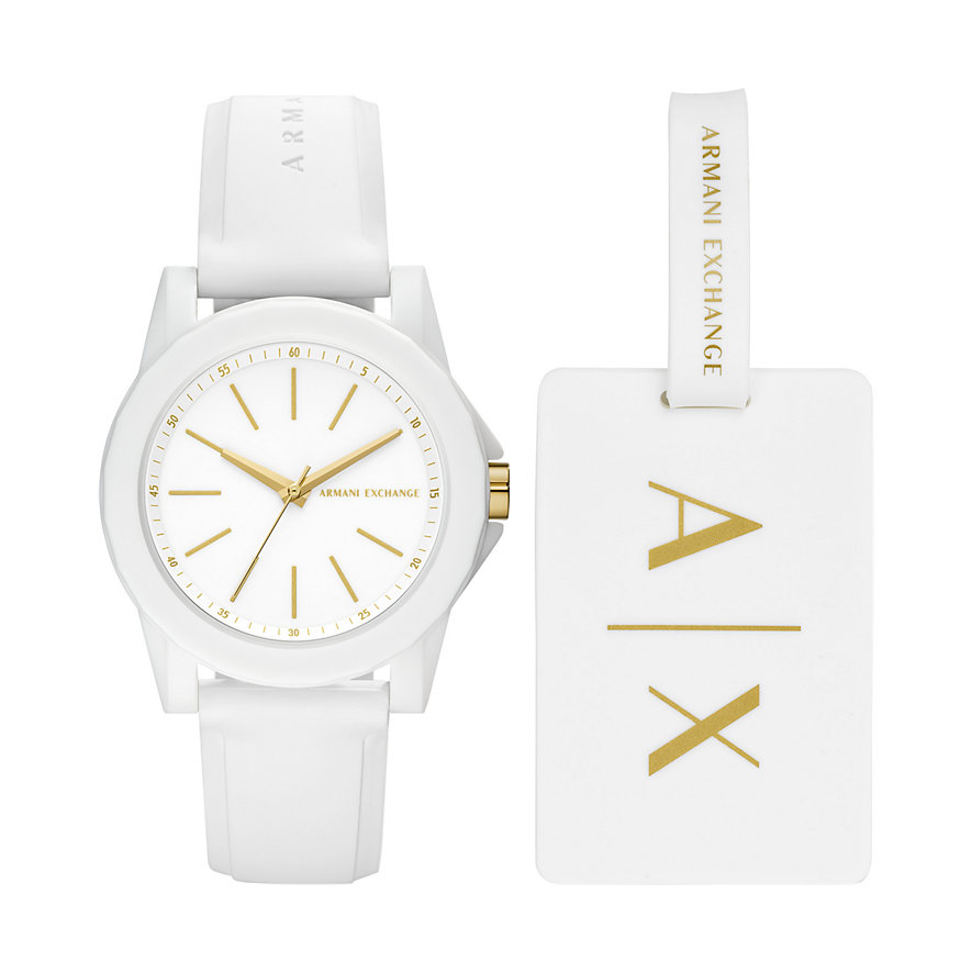 Armani Exchange Horloge-set AX7126 altijd gescherp geprijsd bij VALMANO.nl