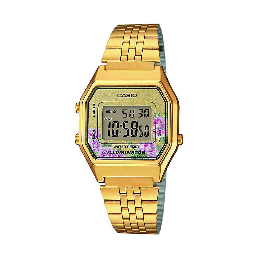 Casio Collection Damenuhr Retro LA680WEGA-4CEF Casio Collection Damenuhr Retro LA680WEGA-4CEF