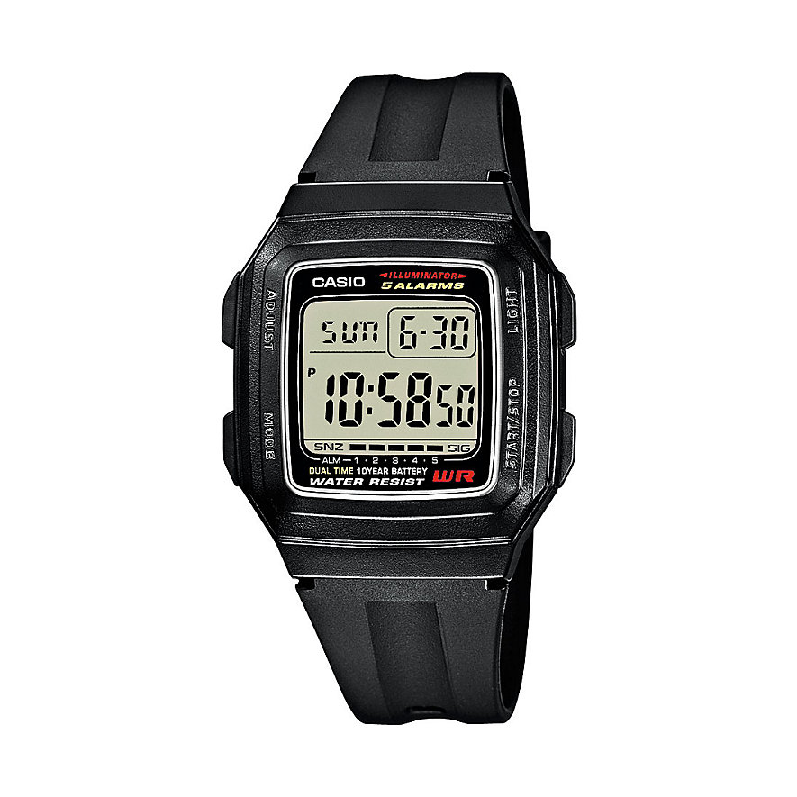 Casio Collection Herrenuhr F-201WA-1AEF Casio Collection Herrenuhr F-201WA-1AEF