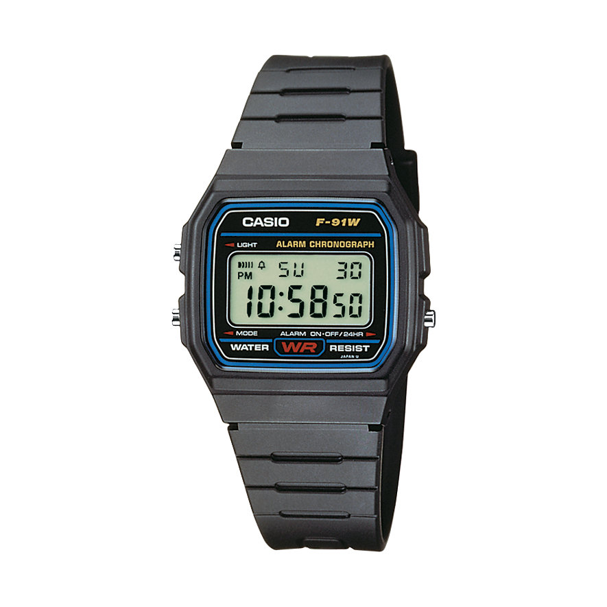 Casio Collection Unisexuhr F-91W-1YEF Casio Collection Unisexuhr F-91W-1YEF