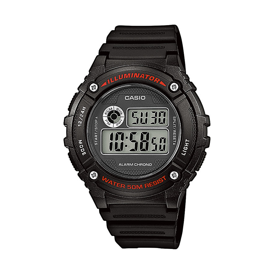 Casio Collection Unisexuhr W-216H-1AVEF Casio Collection Unisexuhr W-216H-1AVEF