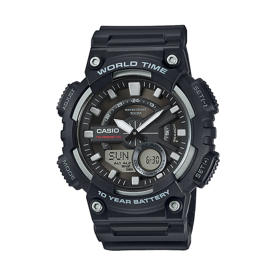 

Casio Herrenuhr Casio Collection AEQ-110W-1AVEF Resin