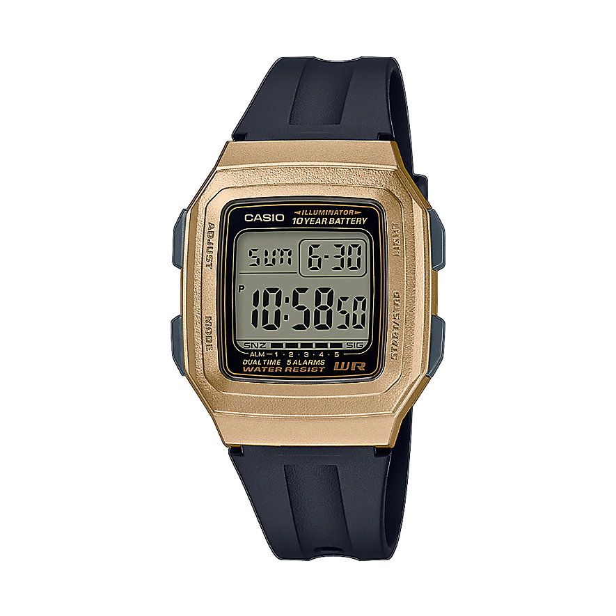 

Casio Herrenuhr Casio Collection F-201WAM-9AVEF Edelstahl