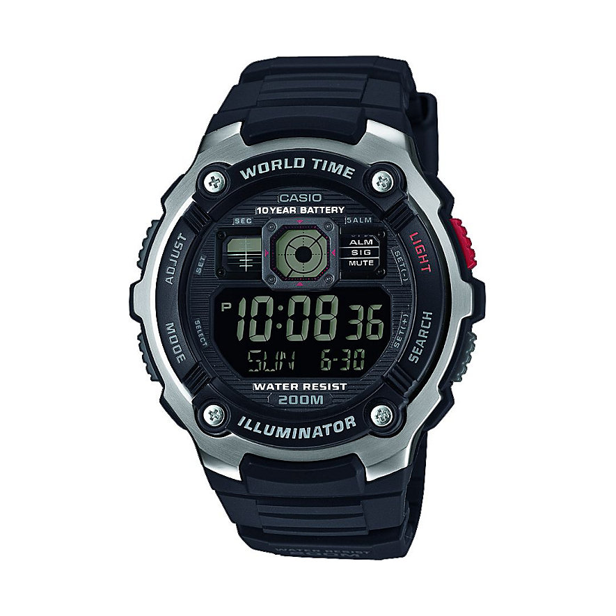 Casio Herrenuhr Collection AE-2000W-1BVEF Casio Herrenuhr Collection AE-2000W-1BVEF