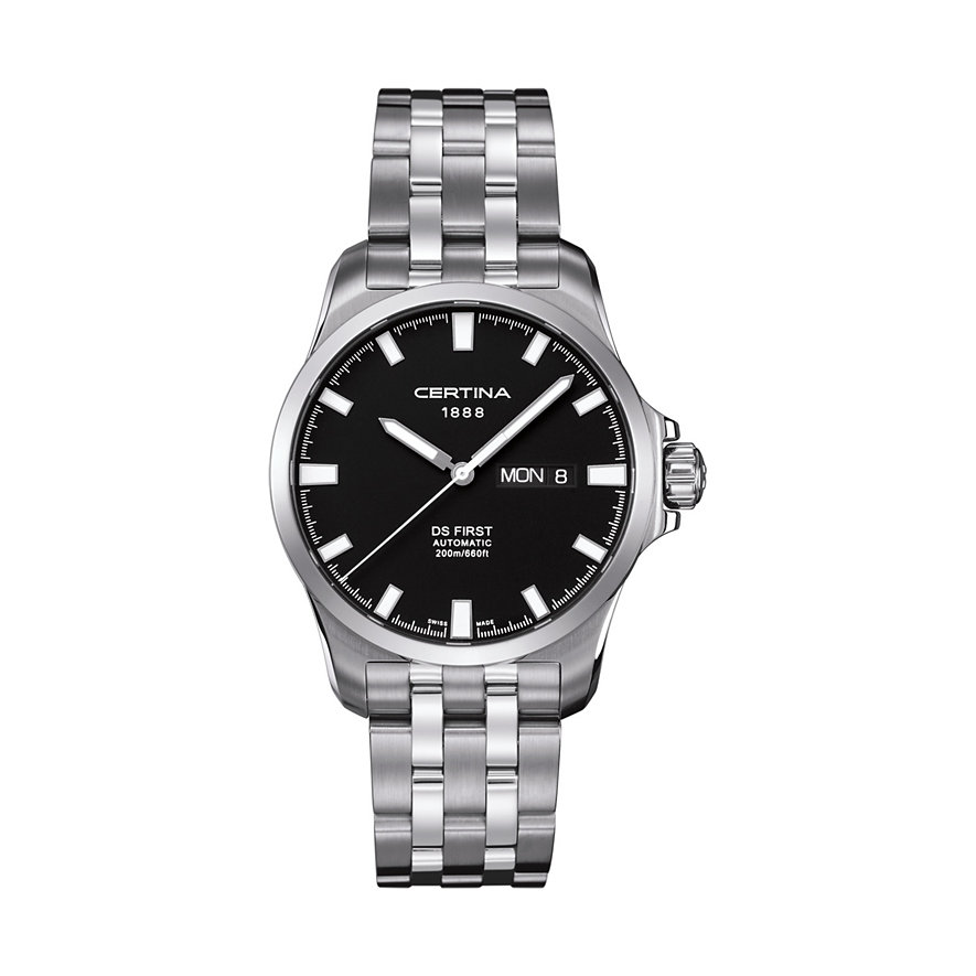 CERTINA Herrenuhr First Day-date C0144071105100 CERTINA Herrenuhr First Day-date C0144071105100