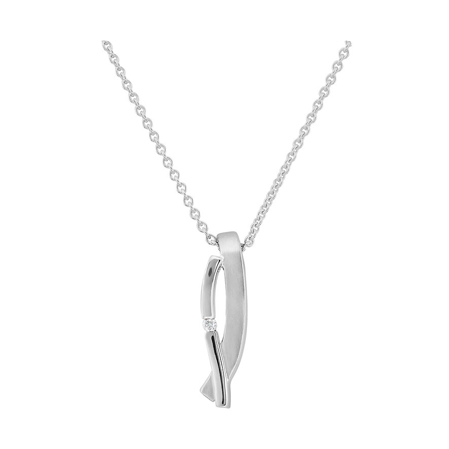 CHRIST Silver Diamonds Kette 87469379 CHRIST Silver Diamonds Kette 87469379