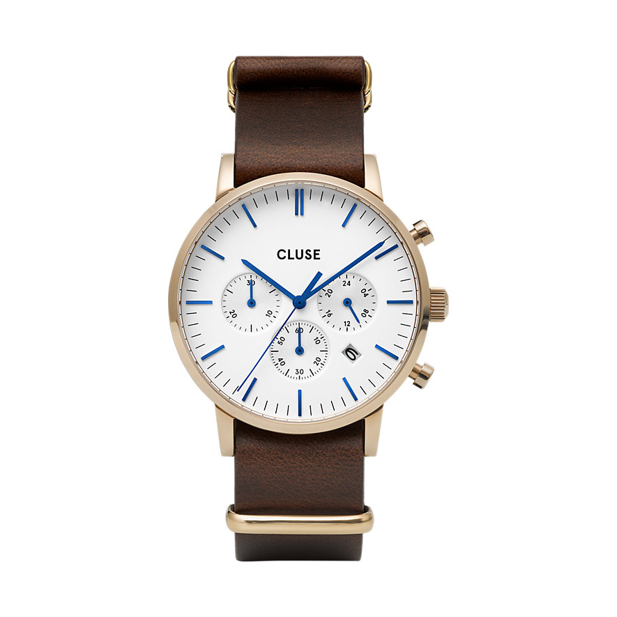 

Cluse Chronograph Aravis Chrono CW0101502009 Edelstahl