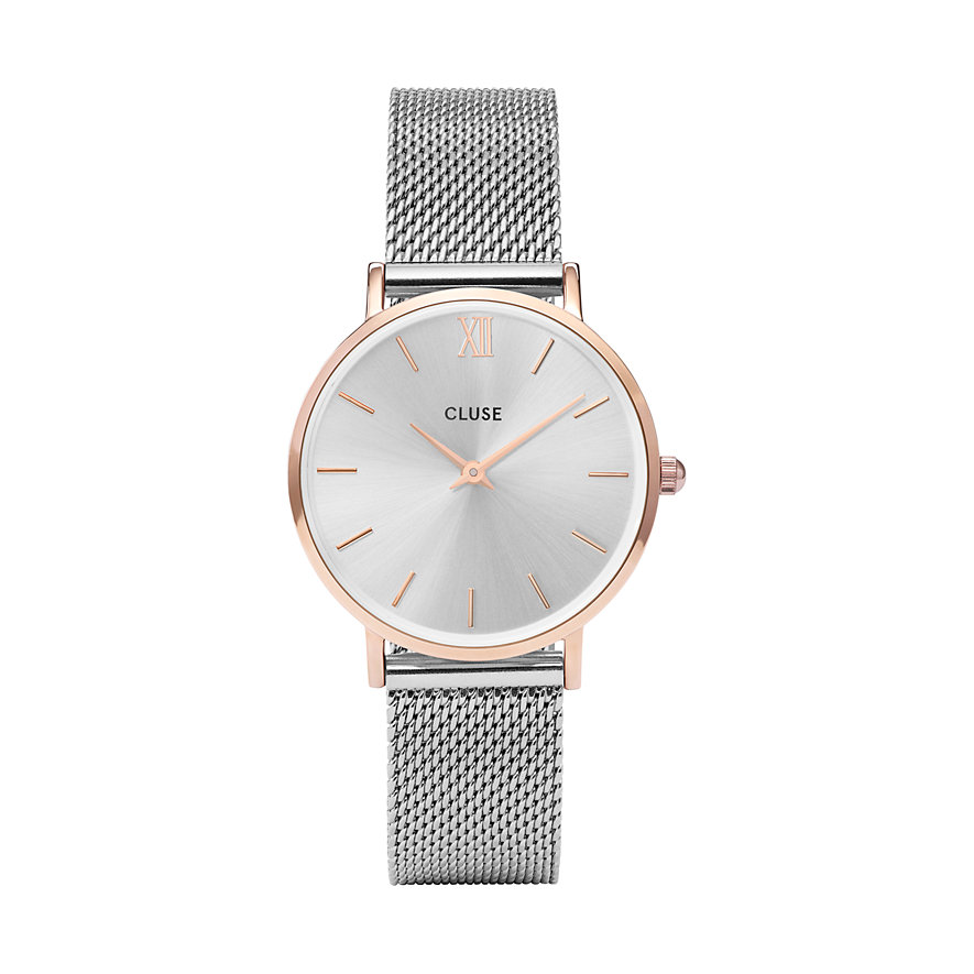 Cluse Damenuhr Minuit Mesh CL30025 Cluse Damenuhr Minuit Mesh CL30025