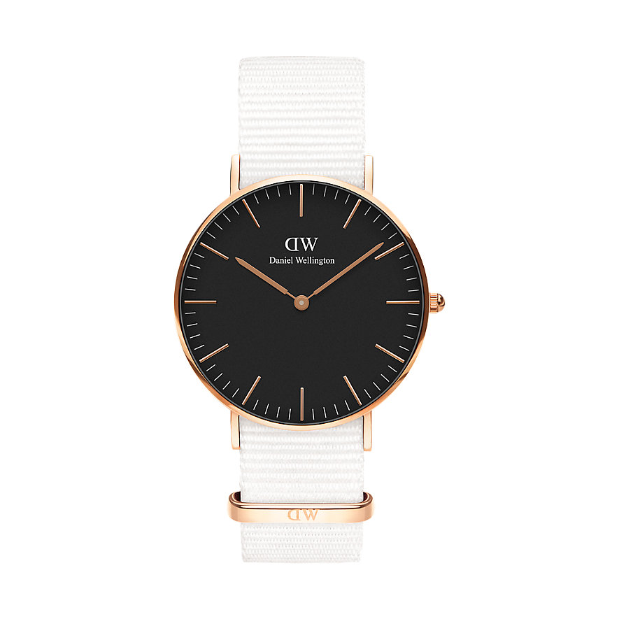 

Daniel Wellington Damenuhr Classic Black DW00100312 Edelstahl