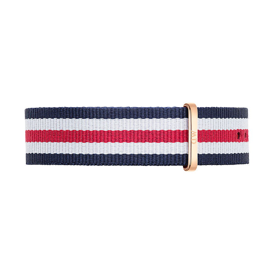 Daniel Wellington Uhrenarmband Textil Canterbury DW00200002 Daniel Wellington Uhrenarmband Textil Canterbury DW00200002