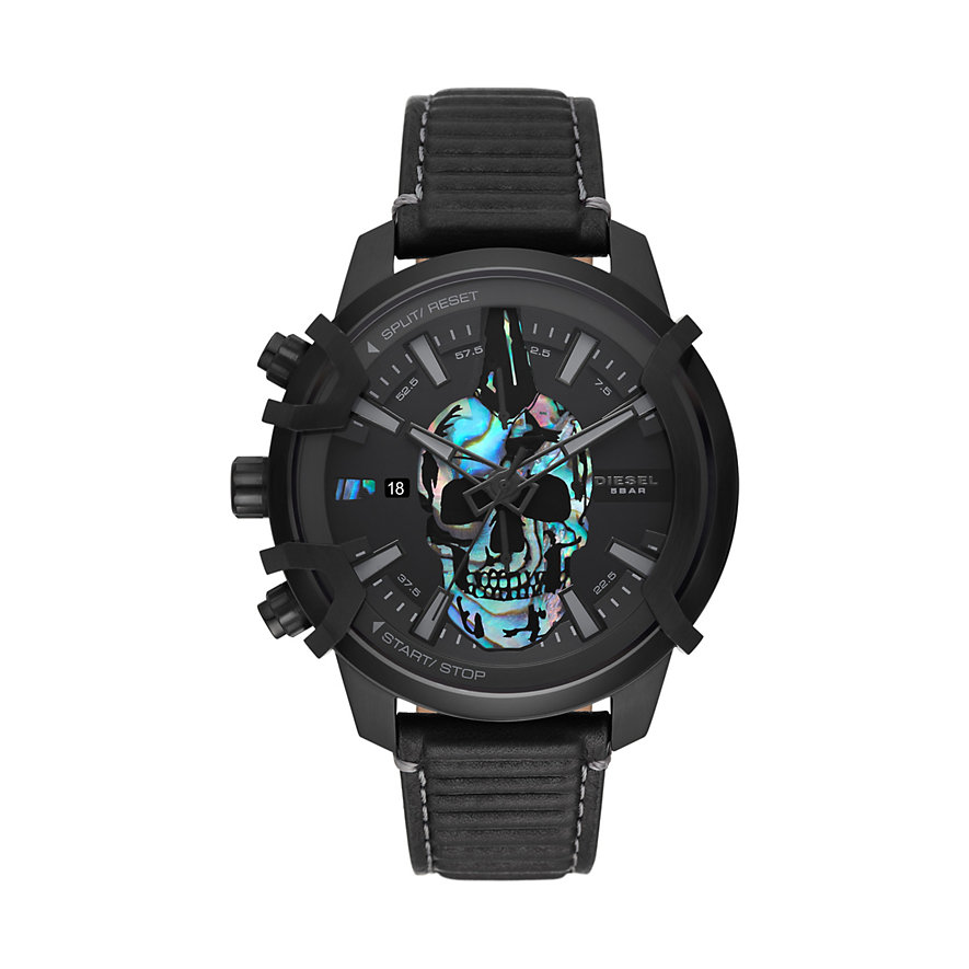 Diesel Chronograph Griffed DZ4576 Edelstahl