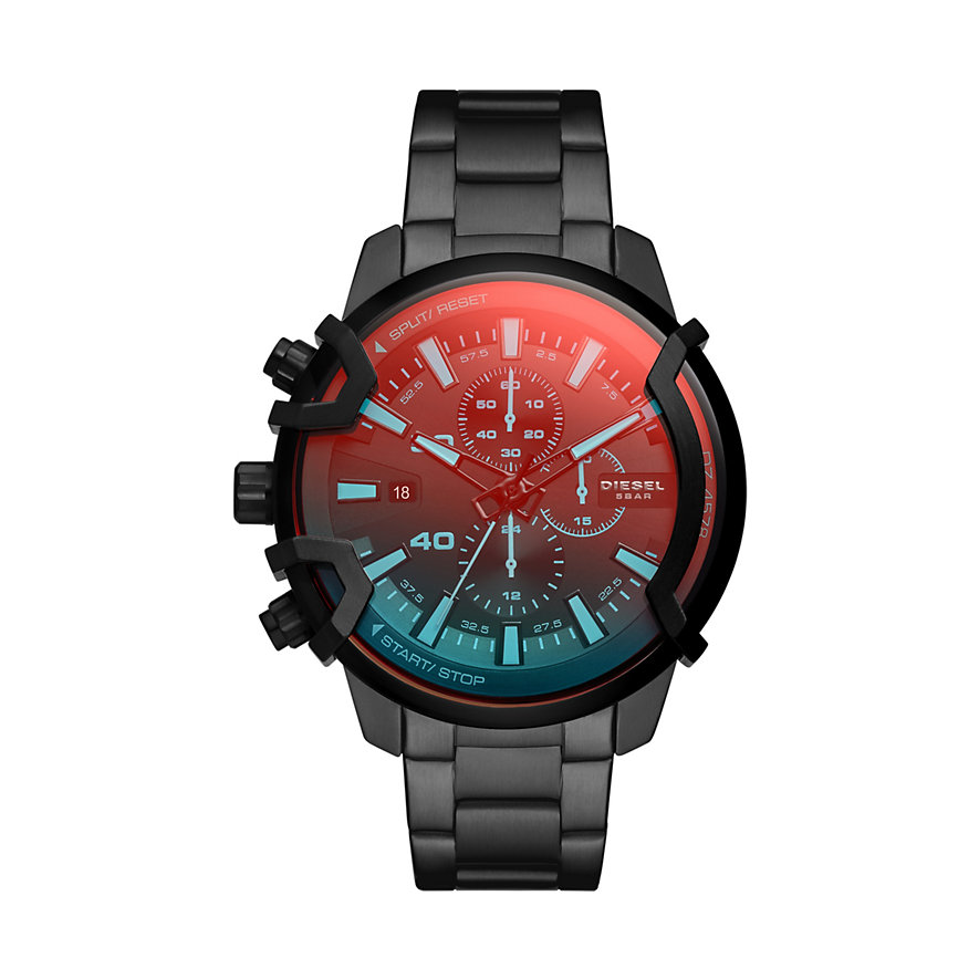 Diesel Chronograph Griffed DZ4578 Edelstahl