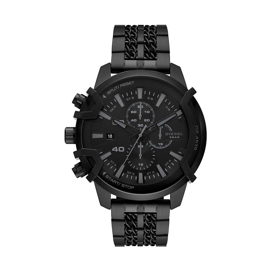 Diesel Chronograph Griffed DZ4579 Edelstahl