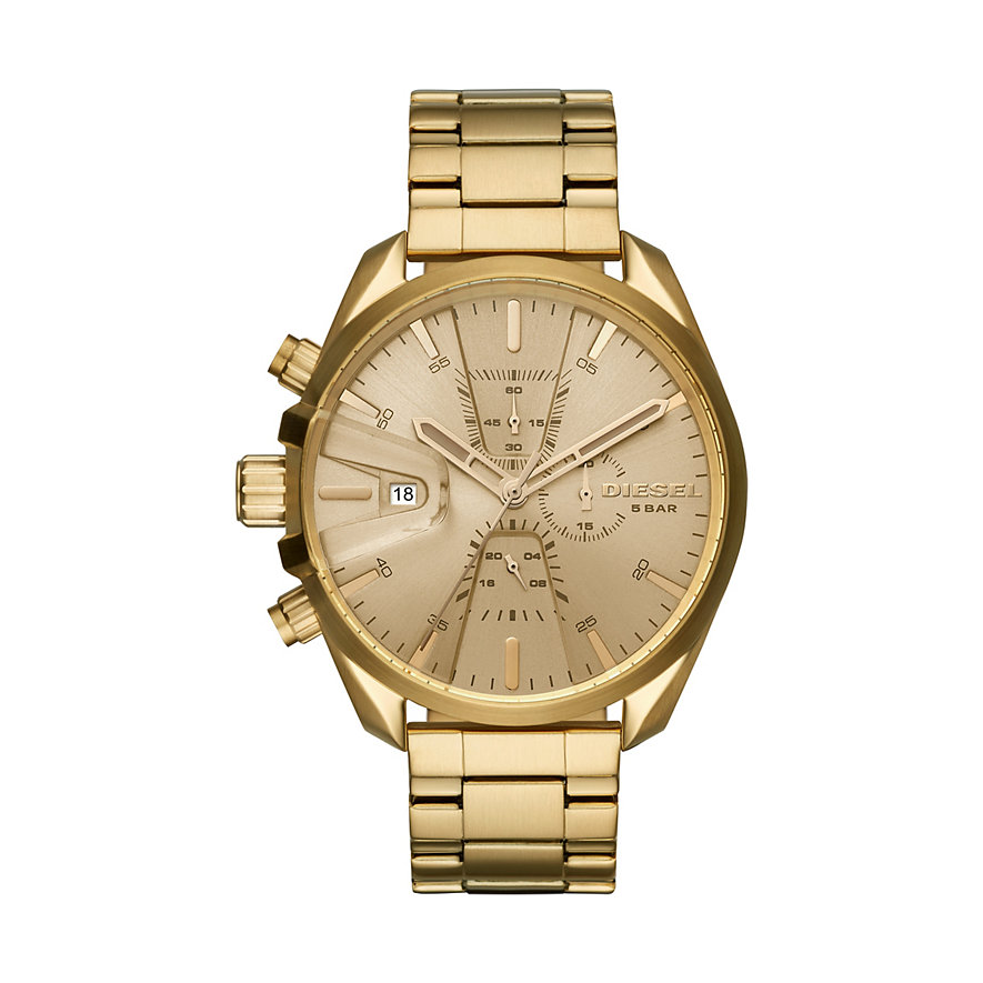 Diesel Chronograph MS9 DZ4475 Edelstahl