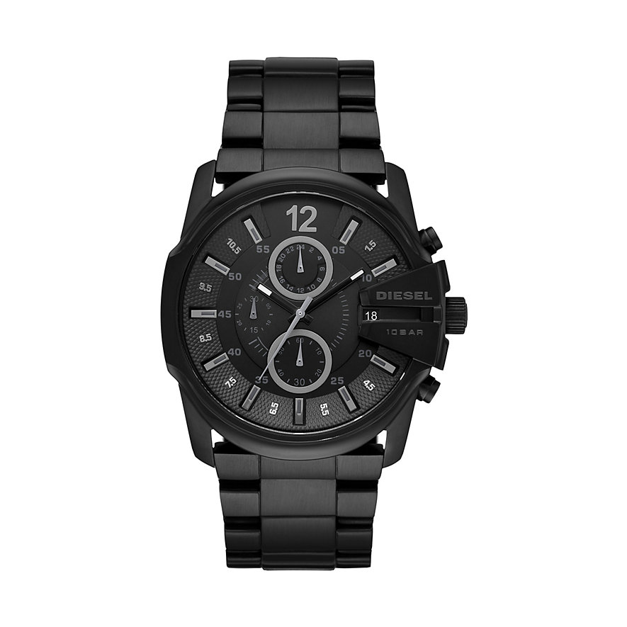 Diesel Herrenuhr Master Chief DZ4180 Edelstahl