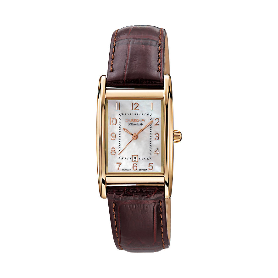 Dugena Premium Damenuhr Quadra Artdeco 7000121 Dugena Premium Damenuhr Quadra Artdeco 7000121