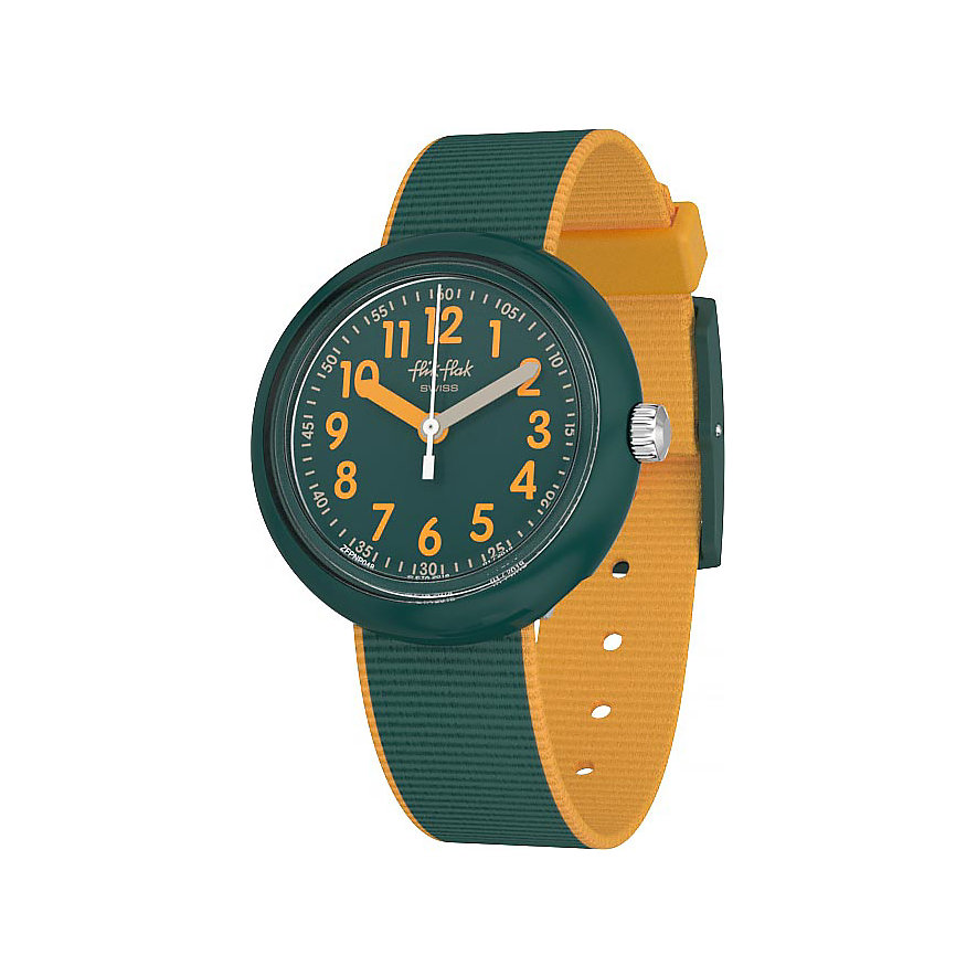 Flik Flak Kinderuhr Color Blast Green FPNP048 Flik Flak Kinderuhr Color Blast Green FPNP048