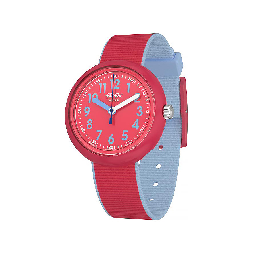 Flik Flak Kinderuhr Color Blast Red FPNP045 Flik Flak Kinderuhr Color Blast Red FPNP045