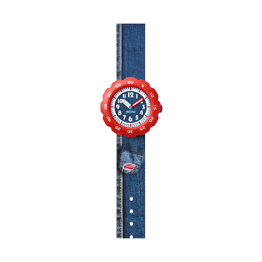 Flik Flak Kinderuhr Jeans For Him FPSP006 Flik Flak Kinderuhr Jeans For Him FPSP006