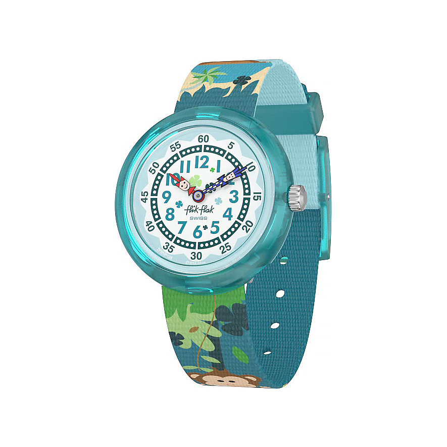 Flik Flak Kinderuhr Monkeynesia FBNP128 Flik Flak Kinderuhr Monkeynesia FBNP128