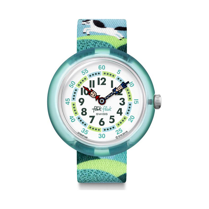 Flik Flak Kinderuhr Pony Day FBNP149 Flik Flak Kinderuhr Pony Day FBNP149
