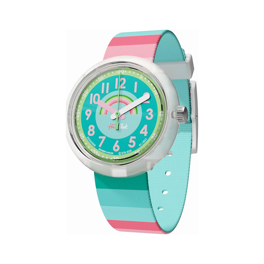 Flik Flak Kinderuhr Stripy Dreams FPNP014 Flik Flak Kinderuhr Stripy Dreams FPNP014