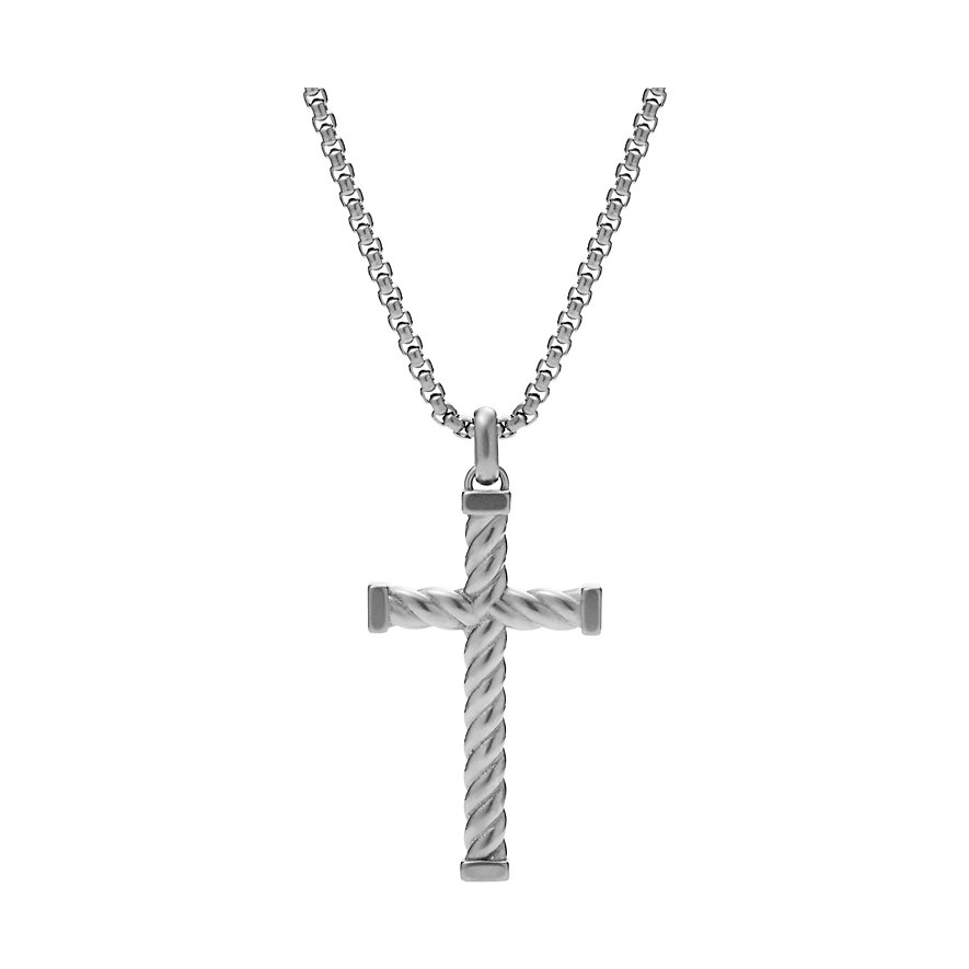 

Fossil Chaînette Mens Dress JF03989040 Acier inoxydable