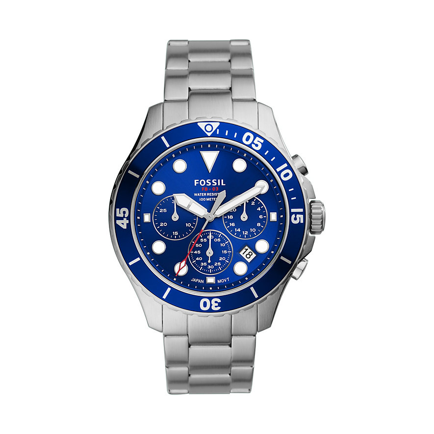 

Fossil Chronograph FB-03 FS5724 Edelstahl