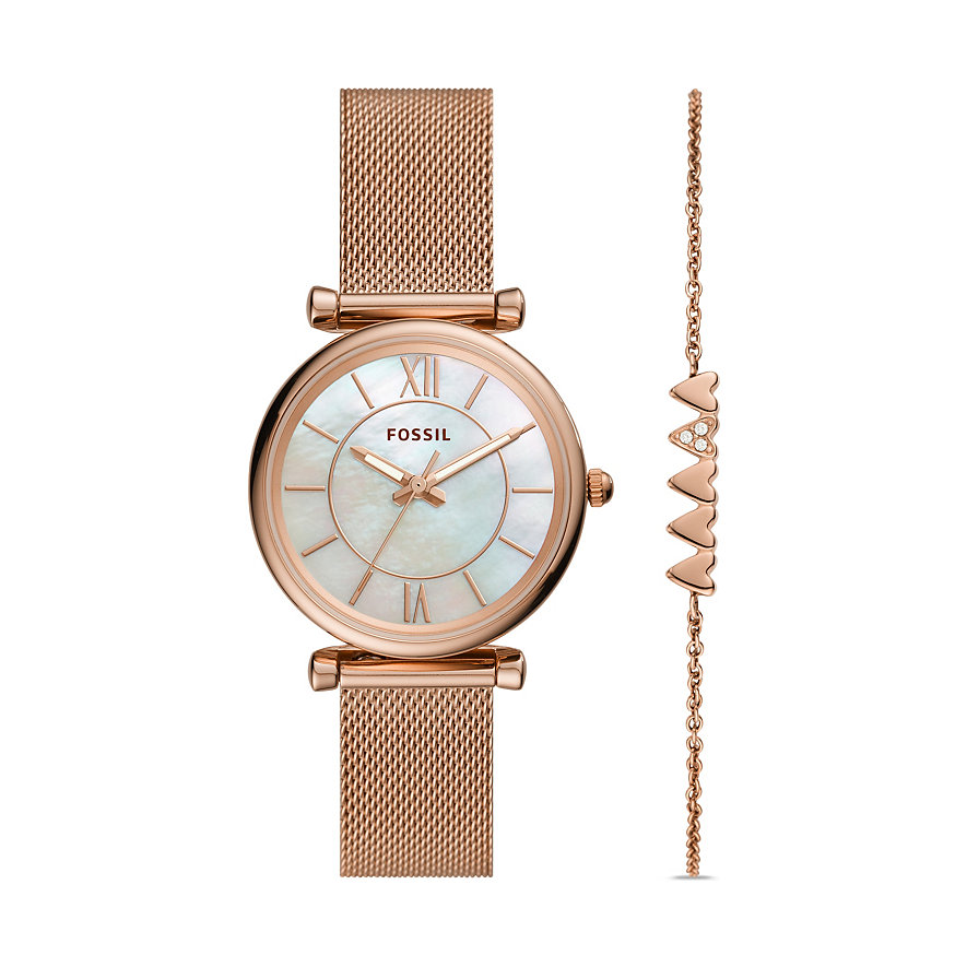 Fossil Uhren-Set Carlie ES5058SET für nur 86,38€ inkl. Versand statt 115,13€