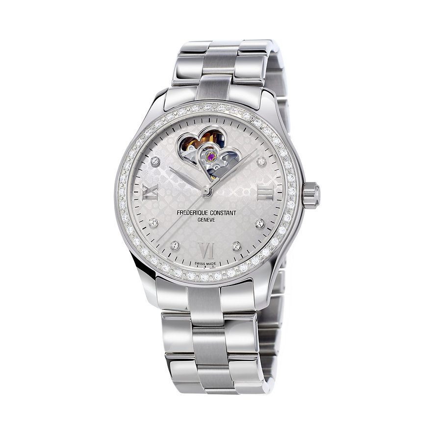 Frederique Constant Damenuhr Ladies Automatic Double Heart Beat Automatic FC-310WDHB3BD6B