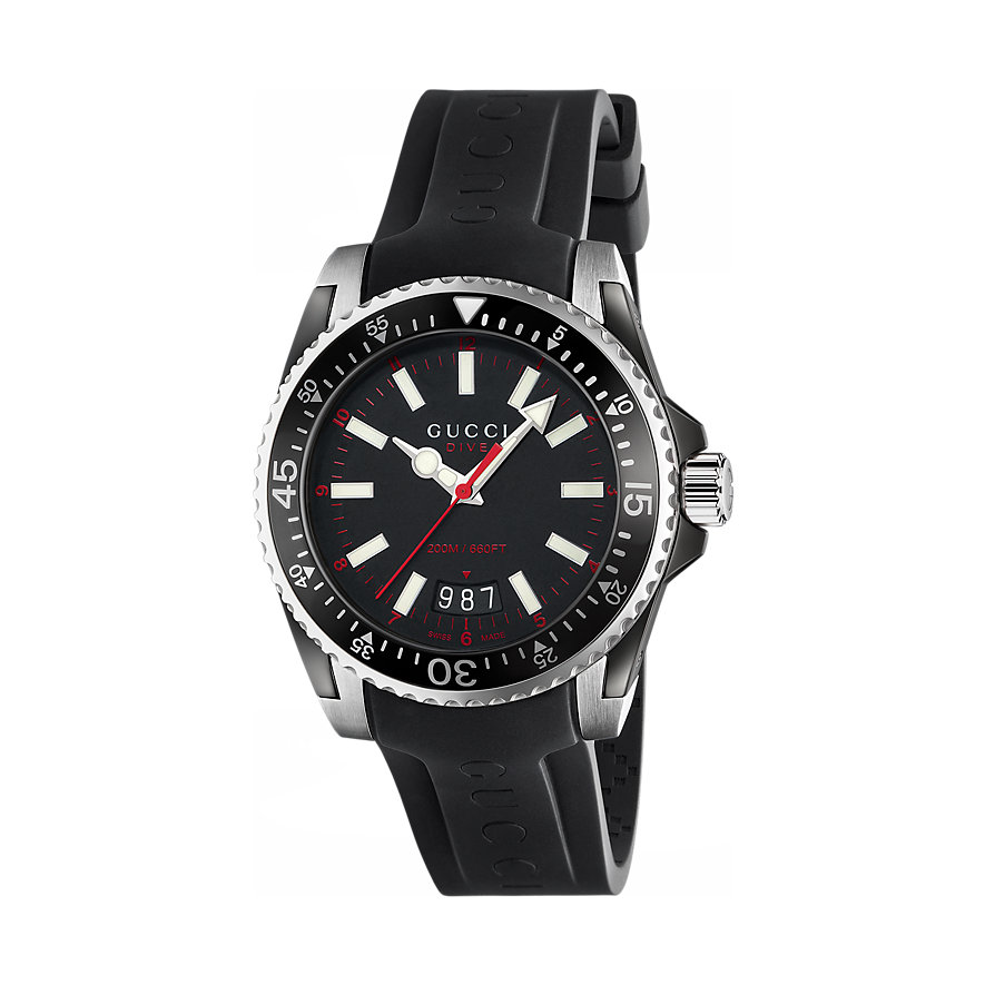 GUCCI Herrenuhr Dive YA136303 GUCCI Herrenuhr Dive YA136303