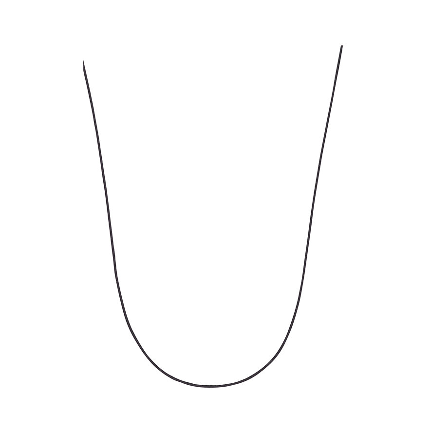 

Guido Maria Kretschmer Chaînette 87091741 925 Perlon/nylon, 925 Argent rhodié