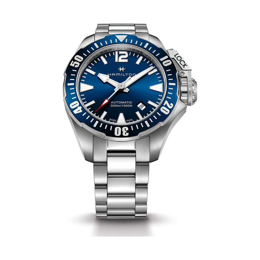 Hamilton Herrenuhr Khaki Frogman H77705145 Hamilton Herrenuhr Khaki Frogman H77705145