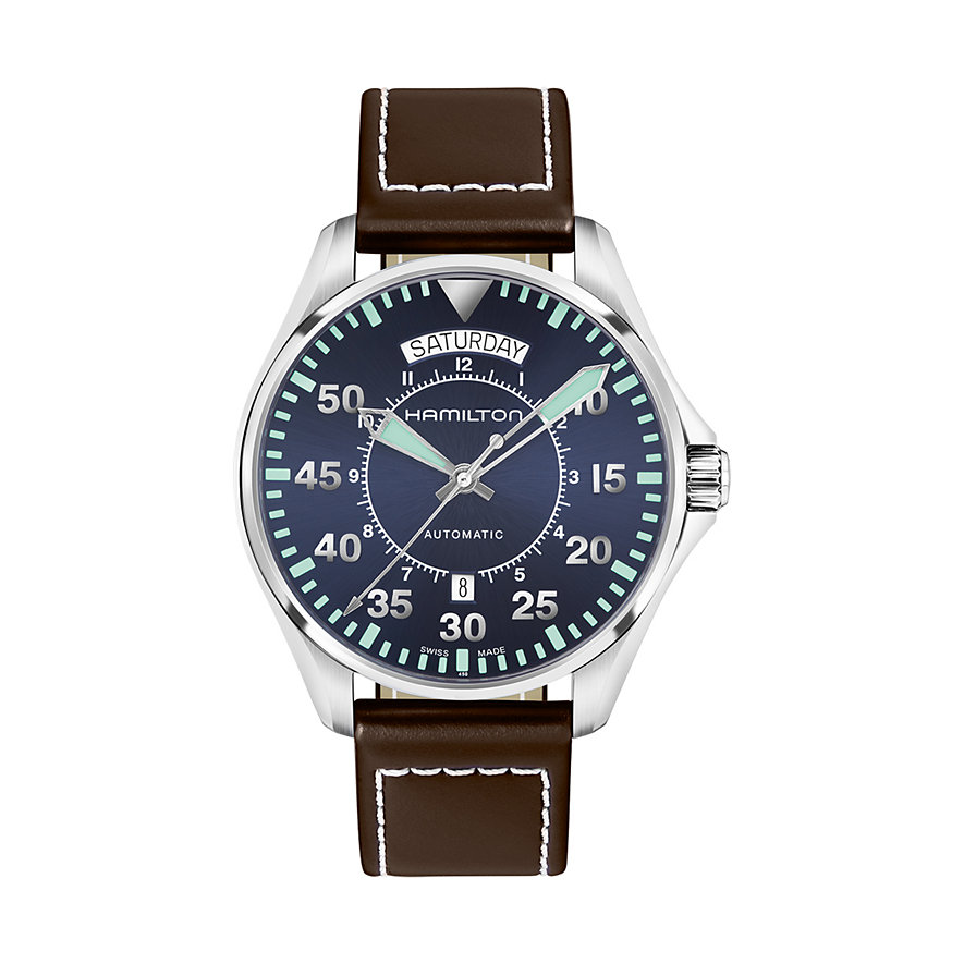 Hamilton Herrenuhr Khaki Pilot Day Date H64615545 Hamilton Herrenuhr Khaki Pilot Day Date H64615545