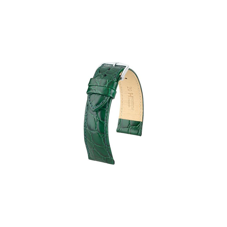 Hirsch Uhrenarmband Leder Crocograin 12302840220 Hirsch Uhrenarmband Leder Crocograin 12302840220