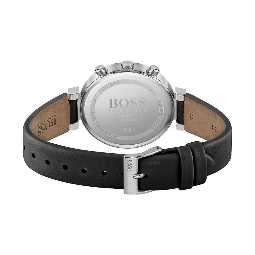 hugo boss damenuhr leder