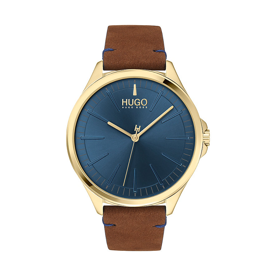 

HUGO Herrenuhr 1530134 Edelstahl
