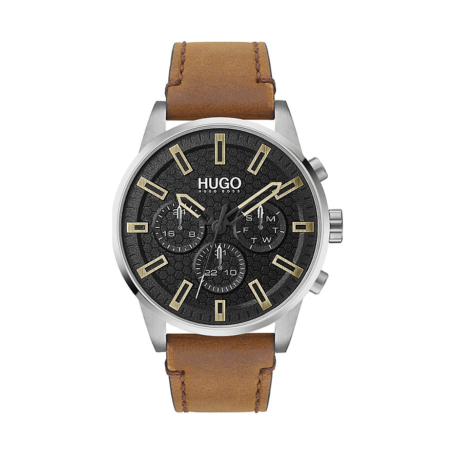 

HUGO Herrenuhr 1530150 Edelstahl